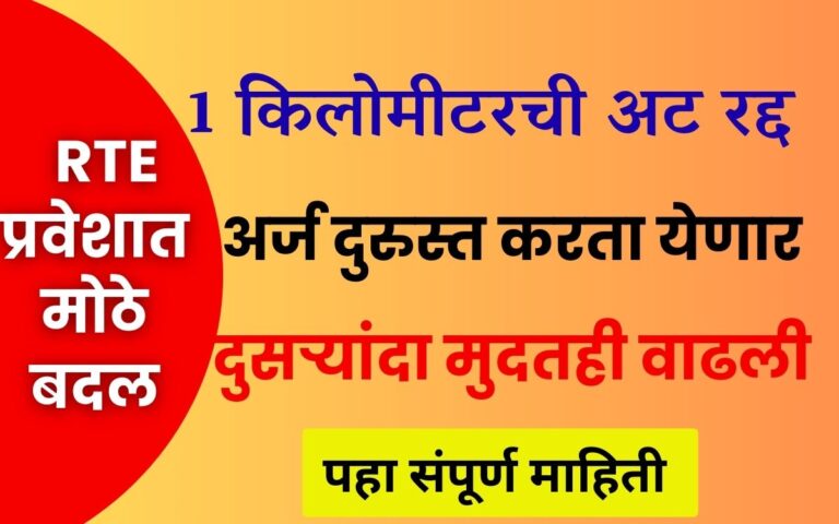 RTE Online Form 2026 Last Date